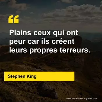 Citation Stephen King