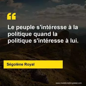 Citation Ségolène Royal