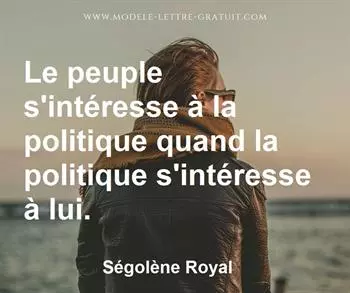 Citation de Ségolène Royal