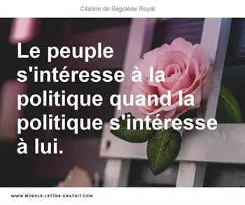 Citations Ségolène Royal
