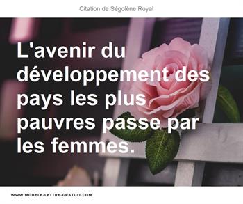 Citations Ségolène Royal