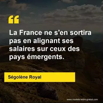 Citation Ségolène Royal