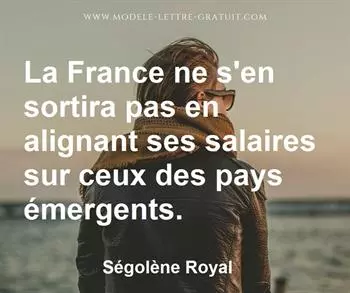Citation de Ségolène Royal