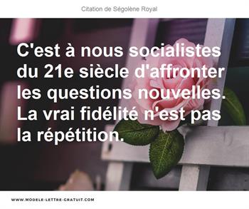 Citations Ségolène Royal
