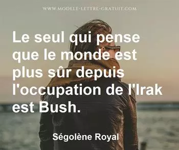 Citation de Ségolène Royal