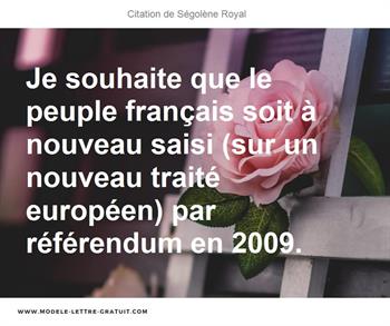 Citations Ségolène Royal