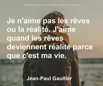 Citation de Jean-Paul Gaultier