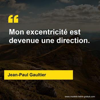 Citations Jean-Paul Gaultier