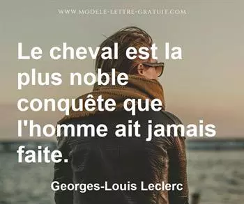 Citation de Georges-Louis Leclerc