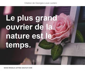 Citations Georges-Louis Leclerc