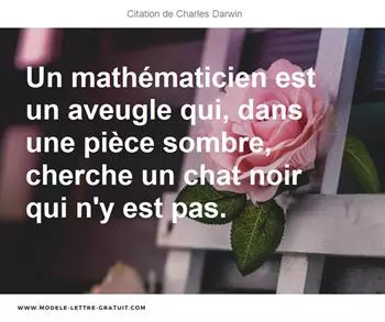 Citations Charles Darwin