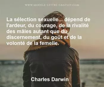 Citation de Charles Darwin