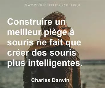 Citation de Charles Darwin