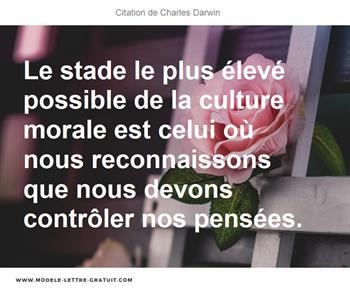 Citations Charles Darwin