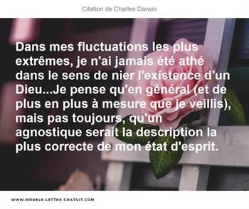 Citations Charles Darwin
