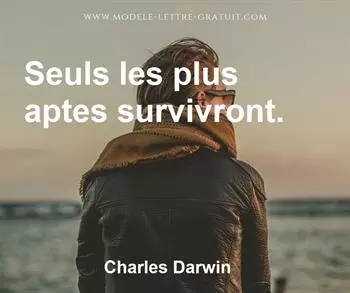 Citation de Charles Darwin