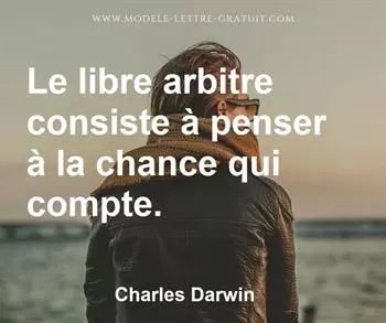 Citation de Charles Darwin