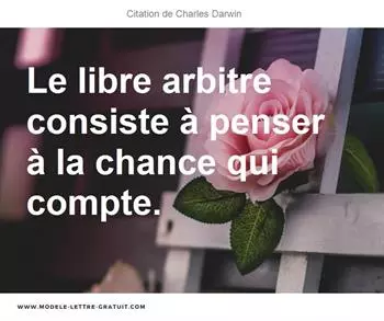 Citations Charles Darwin