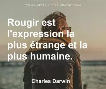 Citation de Charles Darwin