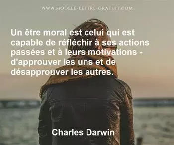 Citation de Charles Darwin