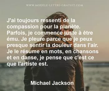Citation de Michael Jackson