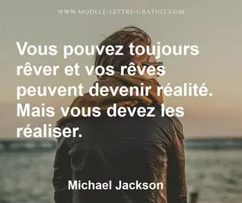 Citation de Michael Jackson