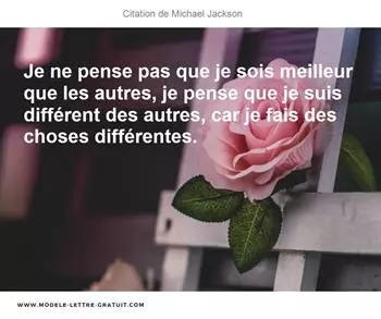 Citations Michael Jackson