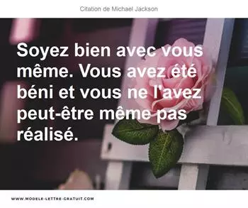 Citations Michael Jackson