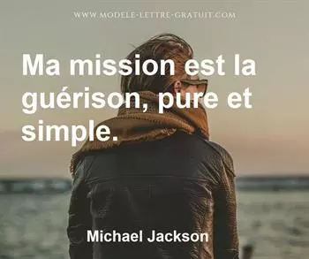 Citation de Michael Jackson