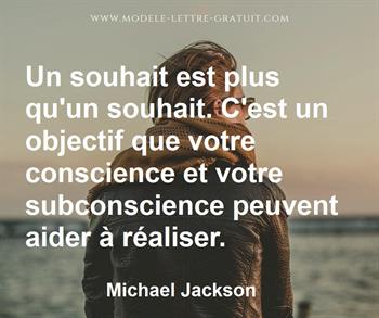 Citation de Michael Jackson