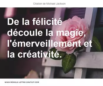 Citations Michael Jackson