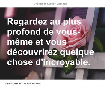 Citations Michael Jackson