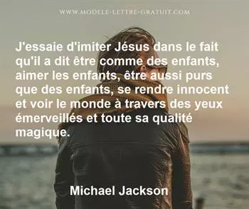 Citation de Michael Jackson