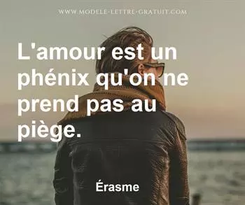 Citation de Érasme