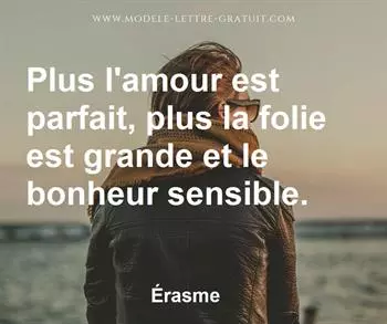 Citation de Érasme