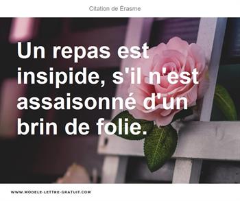 Citations Érasme