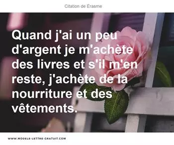 Citations Érasme