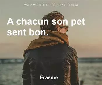 Citation de Érasme