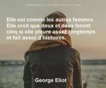 Citation de George Eliot