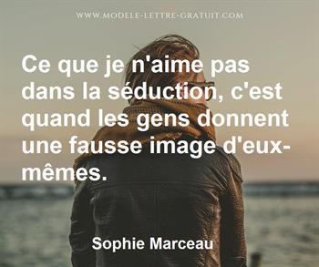 Citation de Sophie Marceau