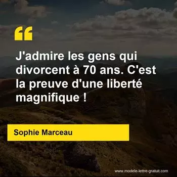 Citation Sophie Marceau