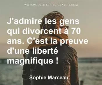 Citation de Sophie Marceau
