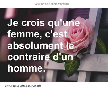 Citations Sophie Marceau