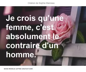Citations Sophie Marceau