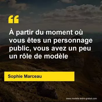 Citation Sophie Marceau