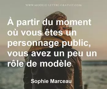 Citation de Sophie Marceau
