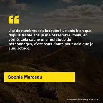 Citation Sophie Marceau