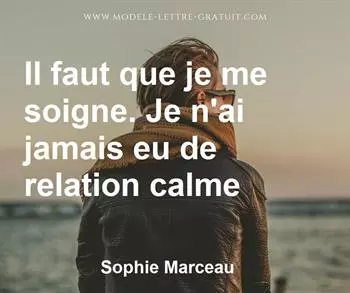 Citation de Sophie Marceau