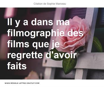 Citations Sophie Marceau