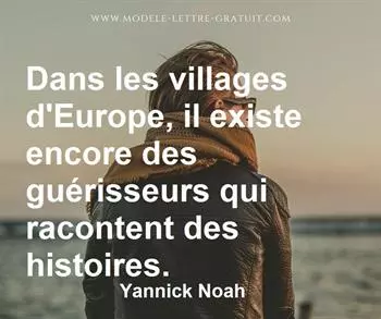 Citation de Yannick Noah